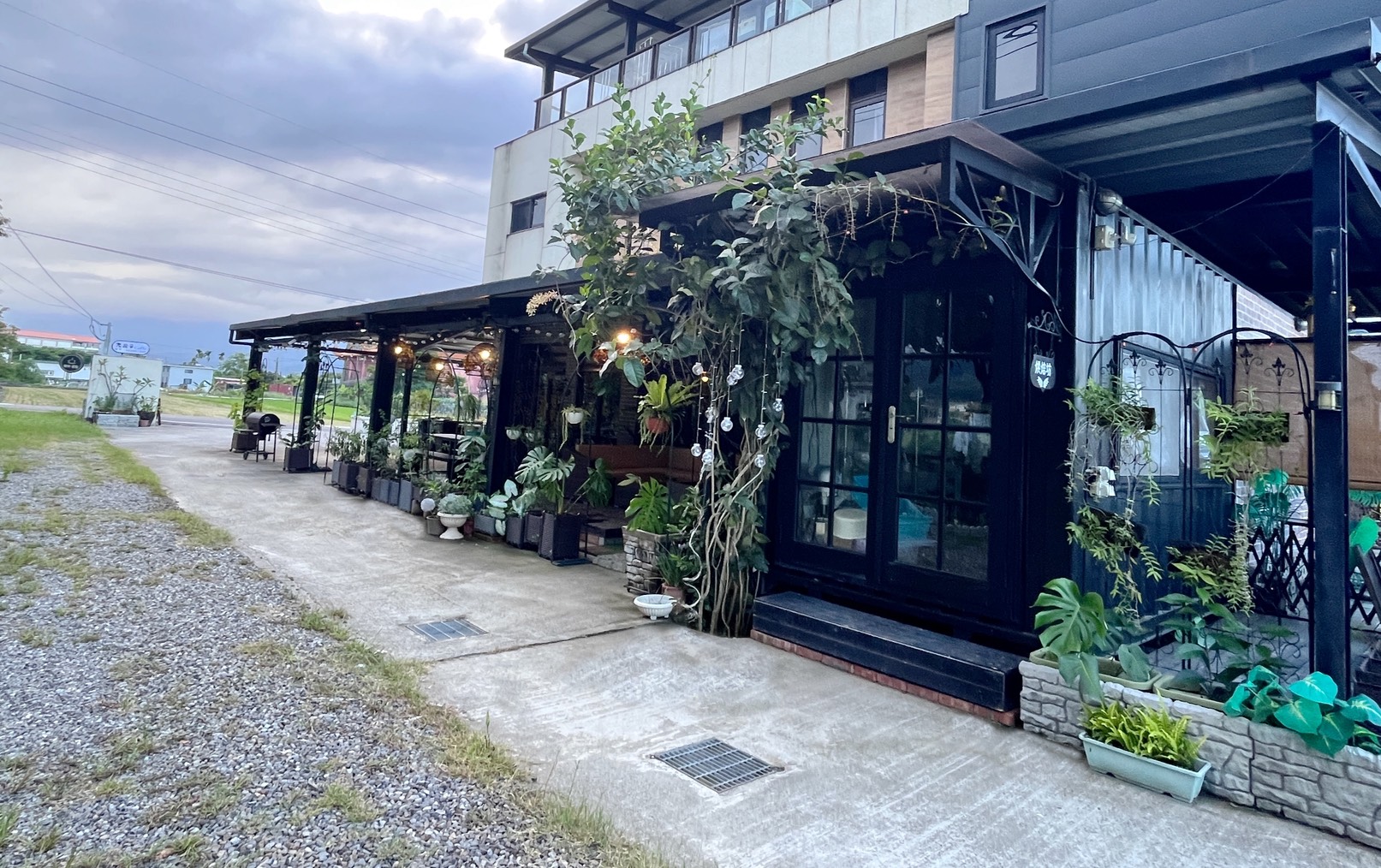 宜蘭大院子咖啡與民宿周邊景色